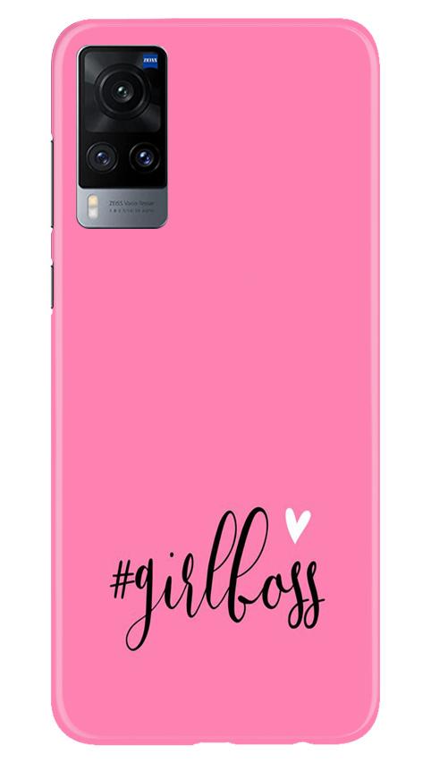 Girl Boss Pink Case for Vivo X60 (Design No. 269)