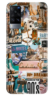 Vintage Design Mobile Back Case for Vivo X60 (Design - 284)