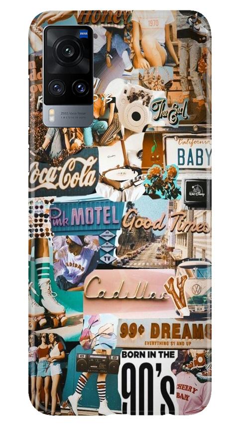 Vintage Design Case for Vivo X60 (Design No. 284)