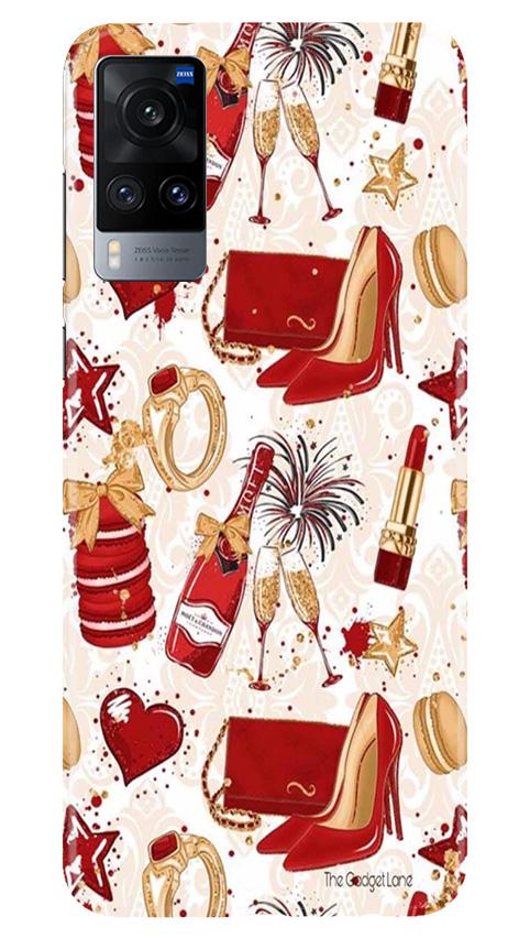 Girlish Mobile Back Case for Vivo X60 (Design - 312)