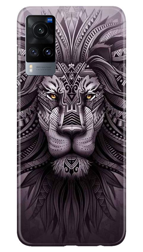 Lion Mobile Back Case for Vivo X60 (Design - 315)