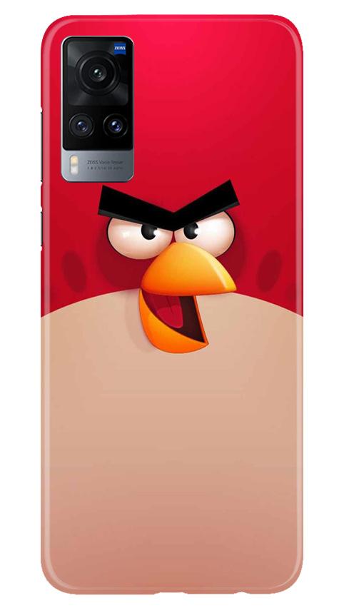 Angry Bird Red Mobile Back Case for Vivo X60 (Design - 325)