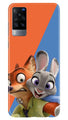 Cartoon Mobile Back Case for Vivo X60 (Design - 346)