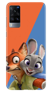 Cartoon Mobile Back Case for Vivo X60 (Design - 346)