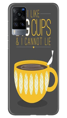 Big Cups Coffee Mobile Back Case for Vivo X60 (Design - 352)
