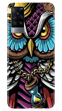 Owl Mobile Back Case for Vivo X60 (Design - 359)