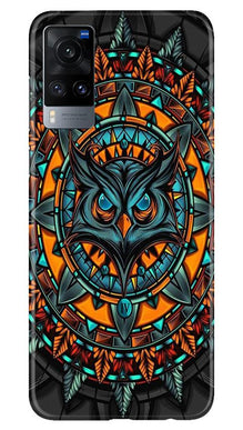 Owl Mobile Back Case for Vivo X60 (Design - 360)