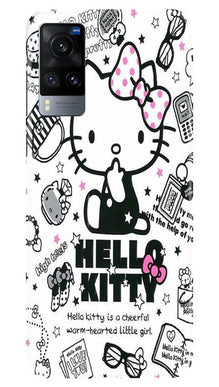 Hello Kitty Mobile Back Case for Vivo X60 (Design - 361)
