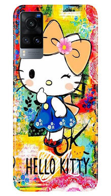 Hello Kitty Mobile Back Case for Vivo X60 (Design - 362)