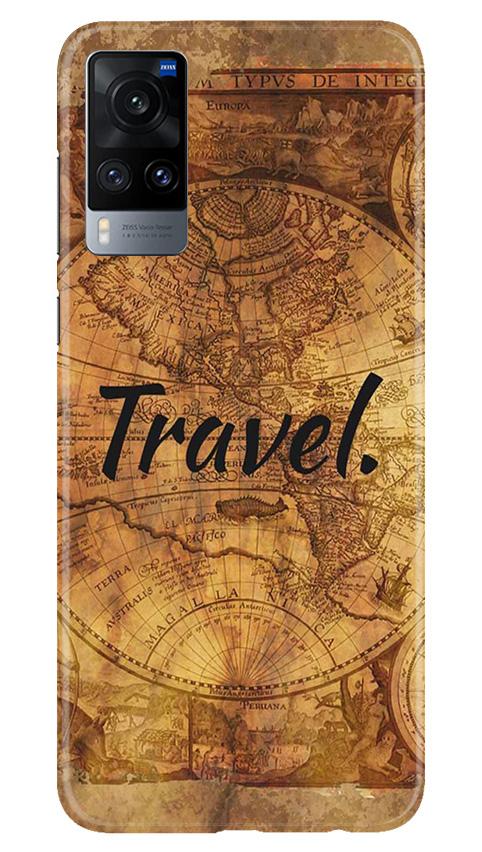 Travel Mobile Back Case for Vivo X60 (Design - 375)