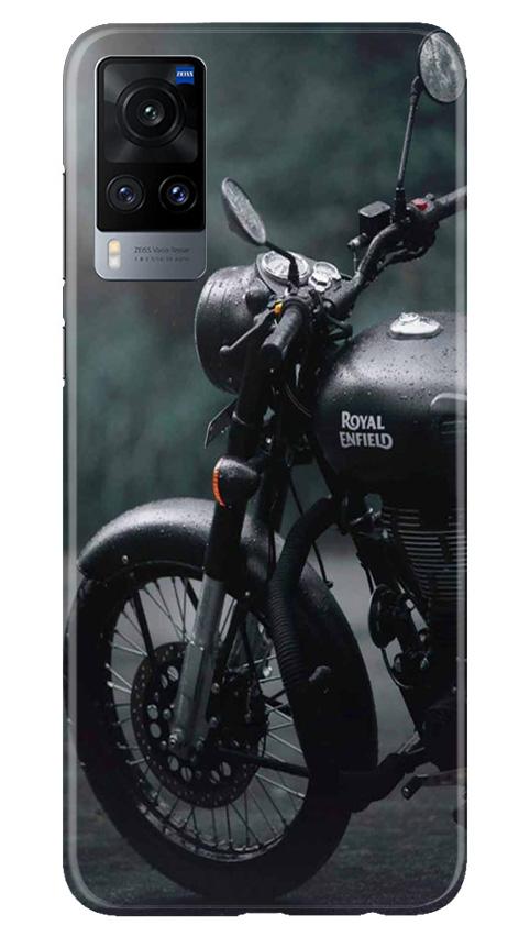 Royal Enfield Mobile Back Case for Vivo X60 (Design - 380)