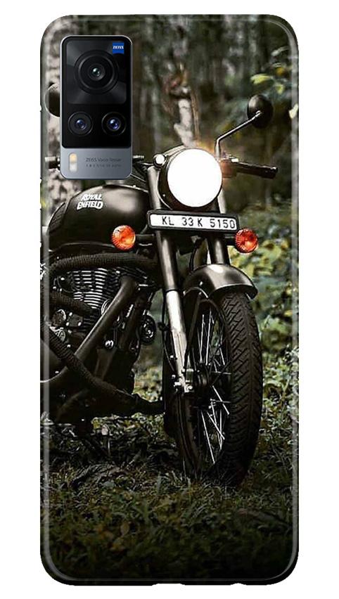 Royal Enfield Mobile Back Case for Vivo X60 (Design - 384)