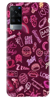 Party Theme Mobile Back Case for Vivo X60 (Design - 392)