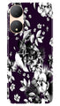 white flowers Case for Vivo T2 5G