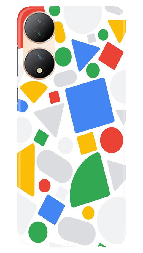 Circul Squar & Tringle Art Case for Vivo Y100 5G