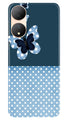White dots Butterfly Case for Vivo T2 5G