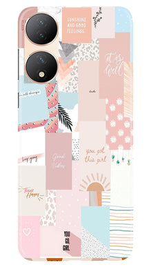 Shinny Blue Background Mobile Back Case for Vivo T2 5G (Design - 32)