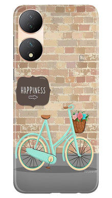 Happiness Mobile Back Case for Vivo T2 5G (Design - 53)