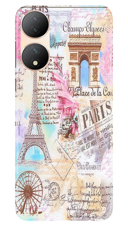Paris Eiftel Tower Case for Vivo Y100 5G