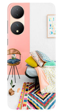 Home Décor Mobile Back Case for Vivo Y100 5G (Design - 60)