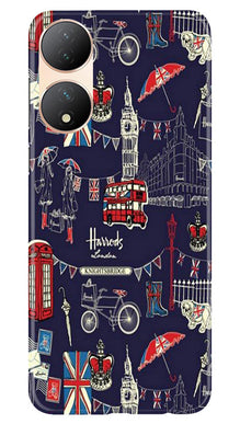 Love London Mobile Back Case for Vivo T2 5G (Design - 75)