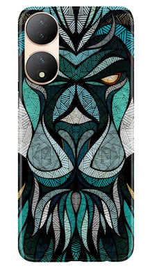 Lion Mobile Back Case for Vivo Y100 5G (Design - 97)