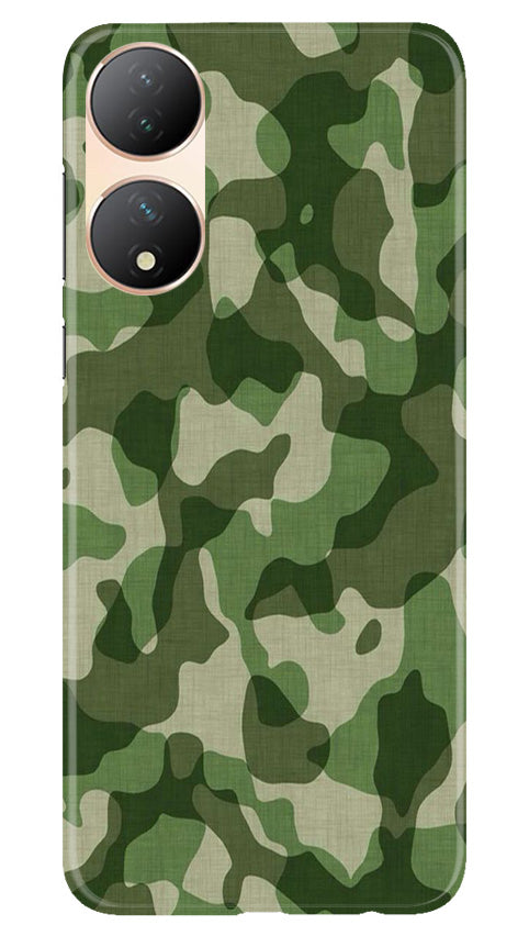 Army Camouflage Case for Vivo T2 5G  (Design - 106)