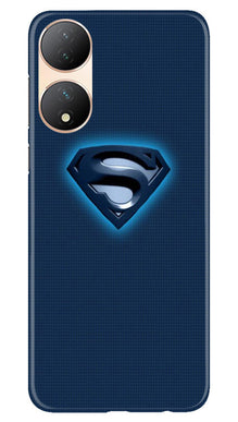 Superman Superhero Mobile Back Case for Vivo Y100 5G  (Design - 117)