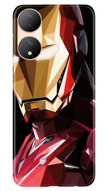 Iron Man Superhero Mobile Back Case for Vivo Y100 5G  (Design - 122)
