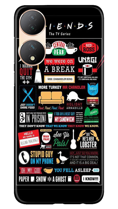 Friends Case for Vivo Y100 5G  (Design - 145)