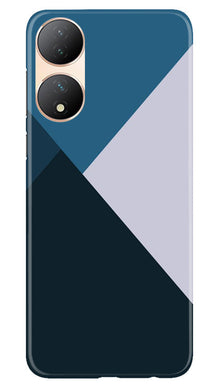 Blue Shades Mobile Back Case for Vivo T2 5G (Design - 157)