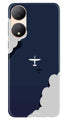 Clouds Plane Case for Vivo Y100 5G (Design - 165)