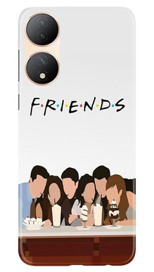 Friends Mobile Back Case for Vivo T2 5G (Design - 169)