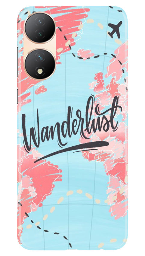 Wonderlust Travel Case for Vivo Y100 5G (Design No. 192)