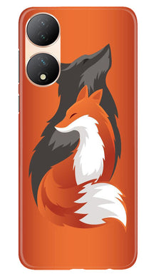 Wolf  Mobile Back Case for Vivo T2 5G (Design - 193)