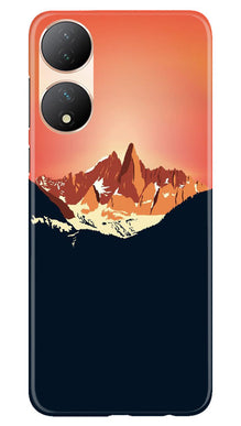 Mountains Mobile Back Case for Vivo Y100 5G (Design - 196)
