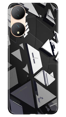 Modern Art Mobile Back Case for Vivo T2 5G (Design - 199)