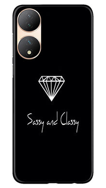 Sassy and Classy Mobile Back Case for Vivo T2 5G (Design - 233)