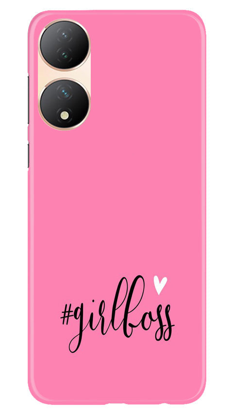 Girl Boss Pink Case for Vivo T2 5G (Design No. 238)
