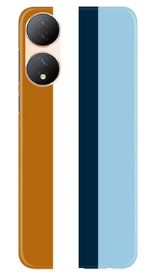 Diffrent Four Color Pattern Mobile Back Case for Vivo T2 5G (Design - 244)