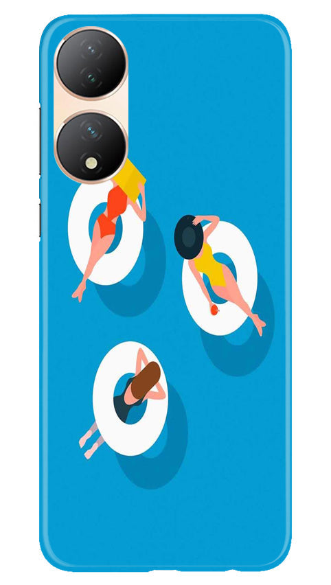 Girlish Mobile Back Case for Vivo T2 5G (Design - 268)
