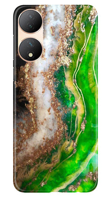 Marble Texture Mobile Back Case for Vivo T2 5G (Design - 269)