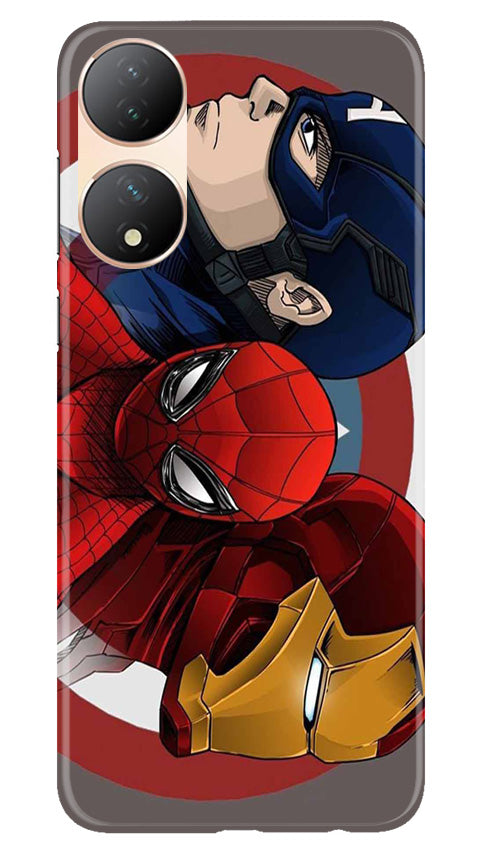 Superhero Mobile Back Case for Vivo T2 5G (Design - 273)