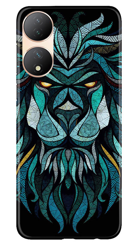 Lion Mobile Back Case for Vivo Y100 5G (Design - 276)