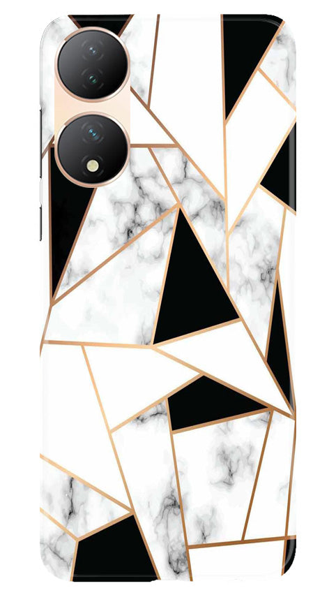 Marble Texture Mobile Back Case for Vivo Y100 5G (Design - 284)