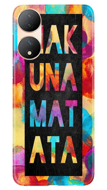 Hakuna Matata Mobile Back Case for Vivo T2 5G (Design - 285)