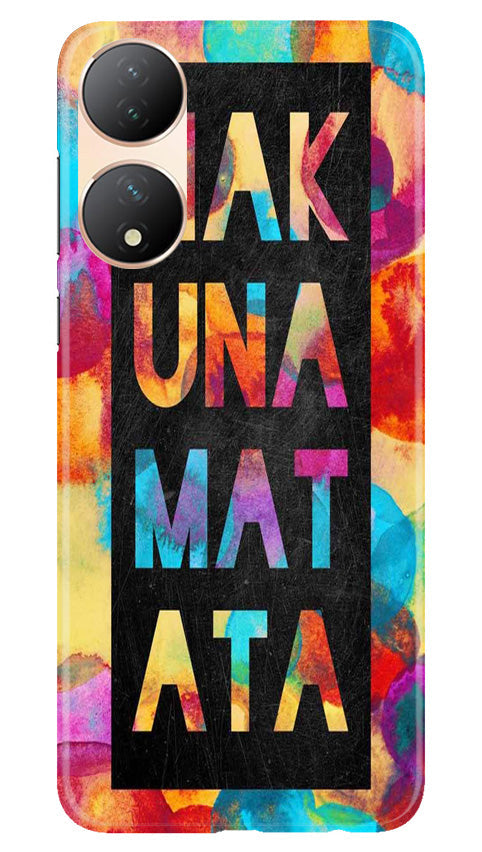 Hakuna Matata Mobile Back Case for Vivo T2 5G (Design - 285)