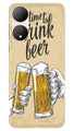 Drink Beer Mobile Back Case for Vivo Y100 5G (Design - 290)