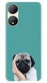 Puppy Mobile Back Case for Vivo Y100 5G (Design - 295)