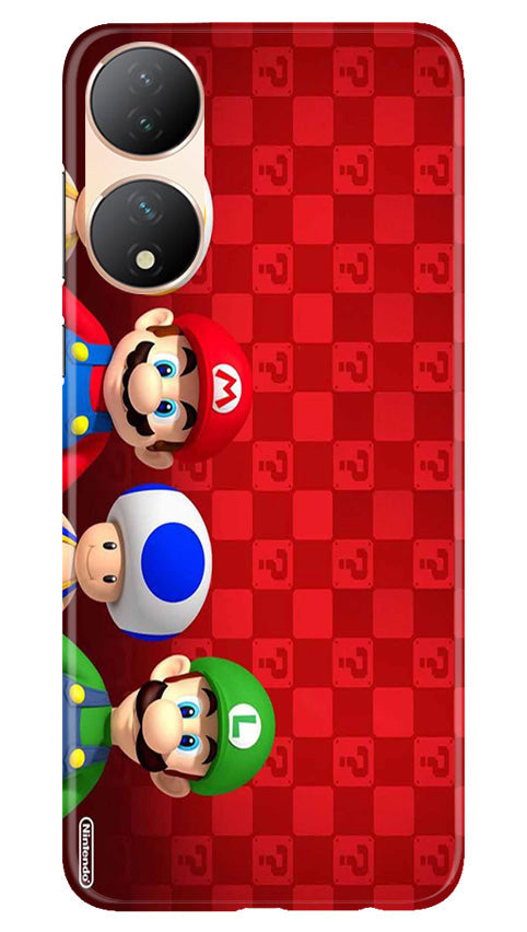 Mario Mobile Back Case for Vivo T2 5G (Design - 299)